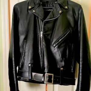 Harley Davidson Vintage Leather Motorcycle Jacket